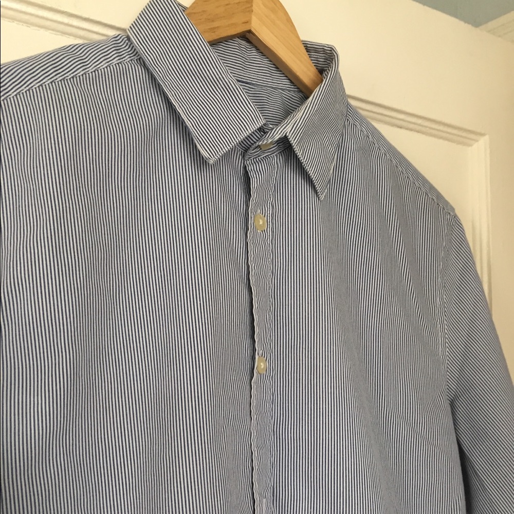 H&M Easy Iron Button Up Dress Shirt